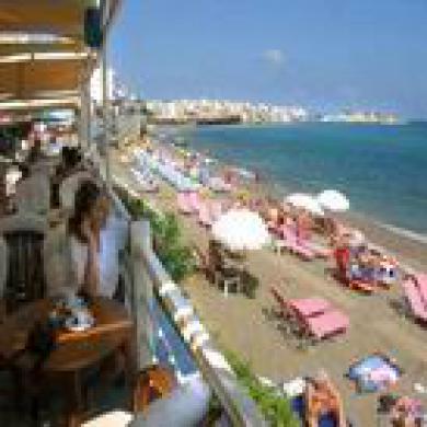 Flisvos Beach (Adults Only) Lägenhet Rethymno Exteriör bild
